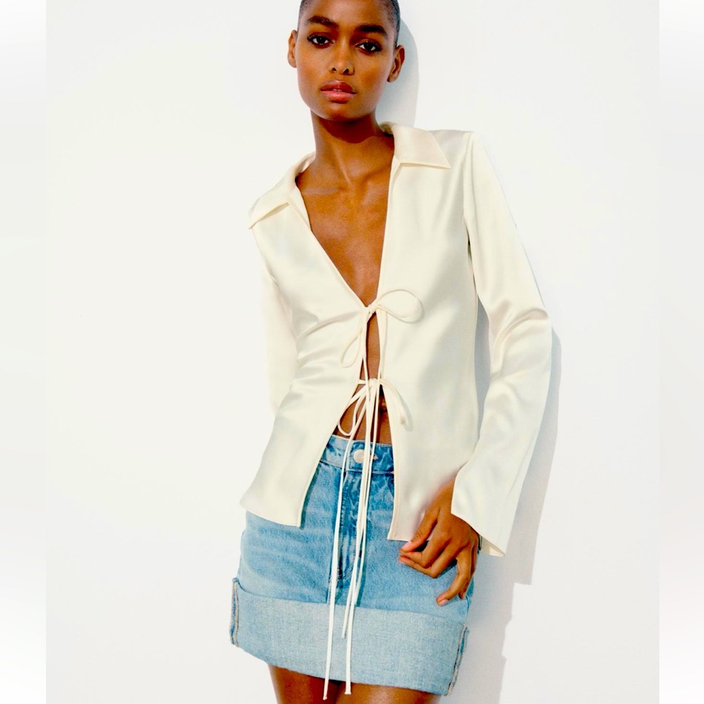 Satin blouse